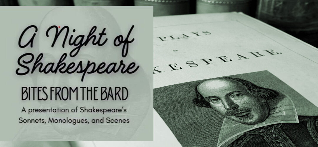 A Night of Shakespeare • Jan 9 & 10